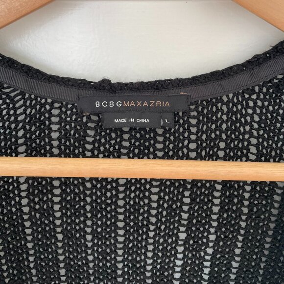 BCBG Knit Gothic Long Cardigan - Picture 4 of 10